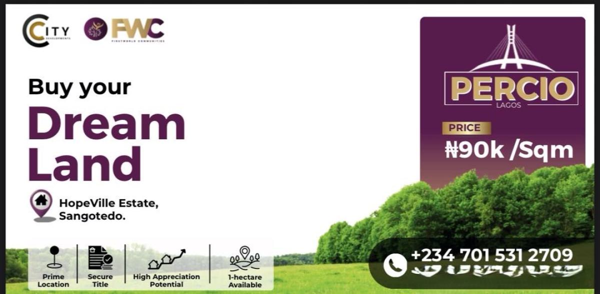 Coop City Sangotedo (170 Hectares) --- Bulk Land with C of O, Coop City Way, Off Lekki- Epe Express Way, Sangotedo, Ajah, Lagos, Mixed-use Land for Sale