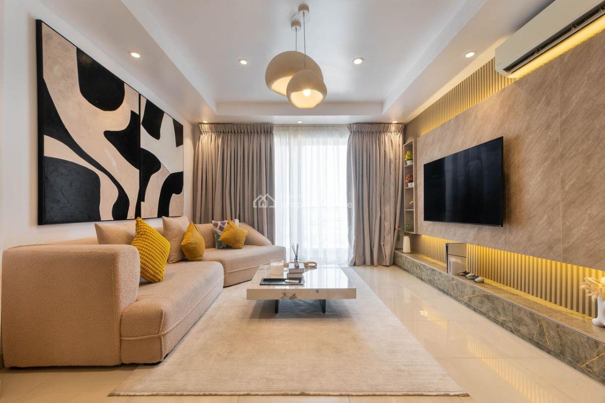 Newly Furnished Two Bedroom, Blue Waters Apartment, Oniru Marwa, Oniru, Victoria Island (vi), Lagos, Flat / Apartment Short Let