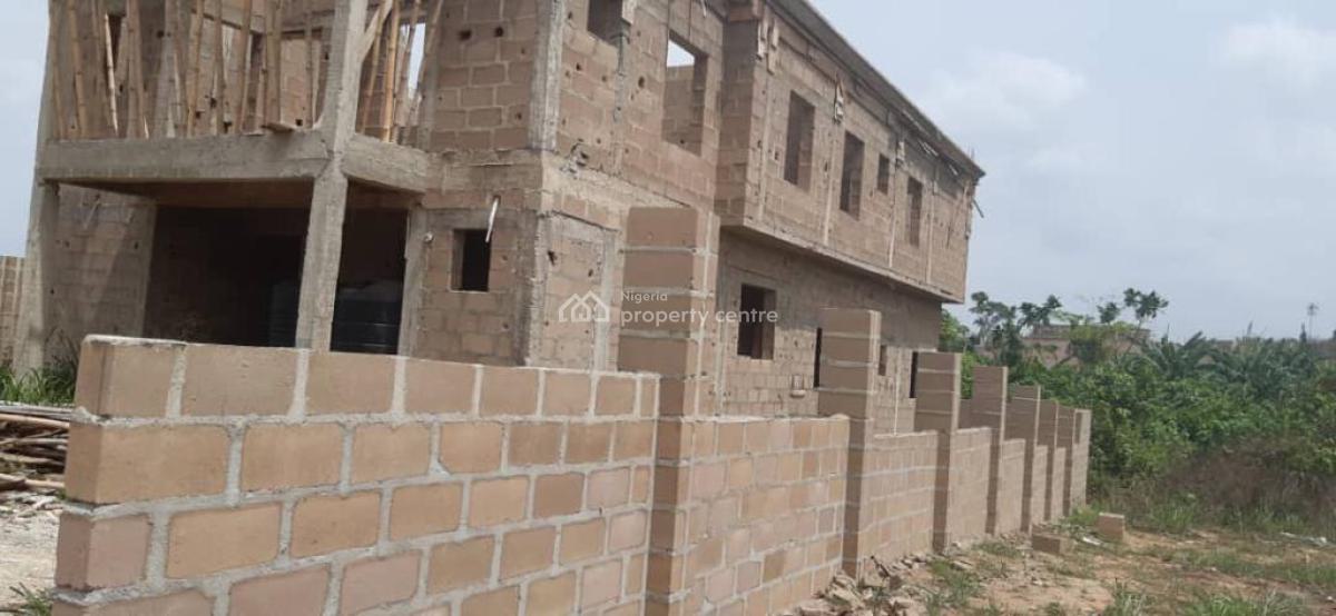 Uncompleted 2 Units of 3 Bedroom Apartment Up & Down, Emerald Garden City, Simawa, Ogun, House for Sale