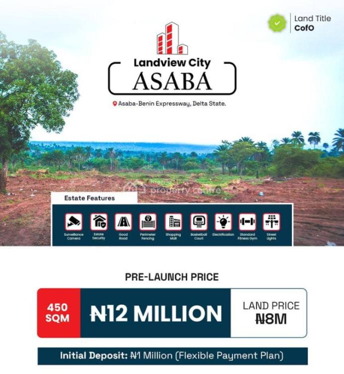 Beautiful Landview Property, Land View Estate, Asaba, Delta, Mixed-use Land for Sale