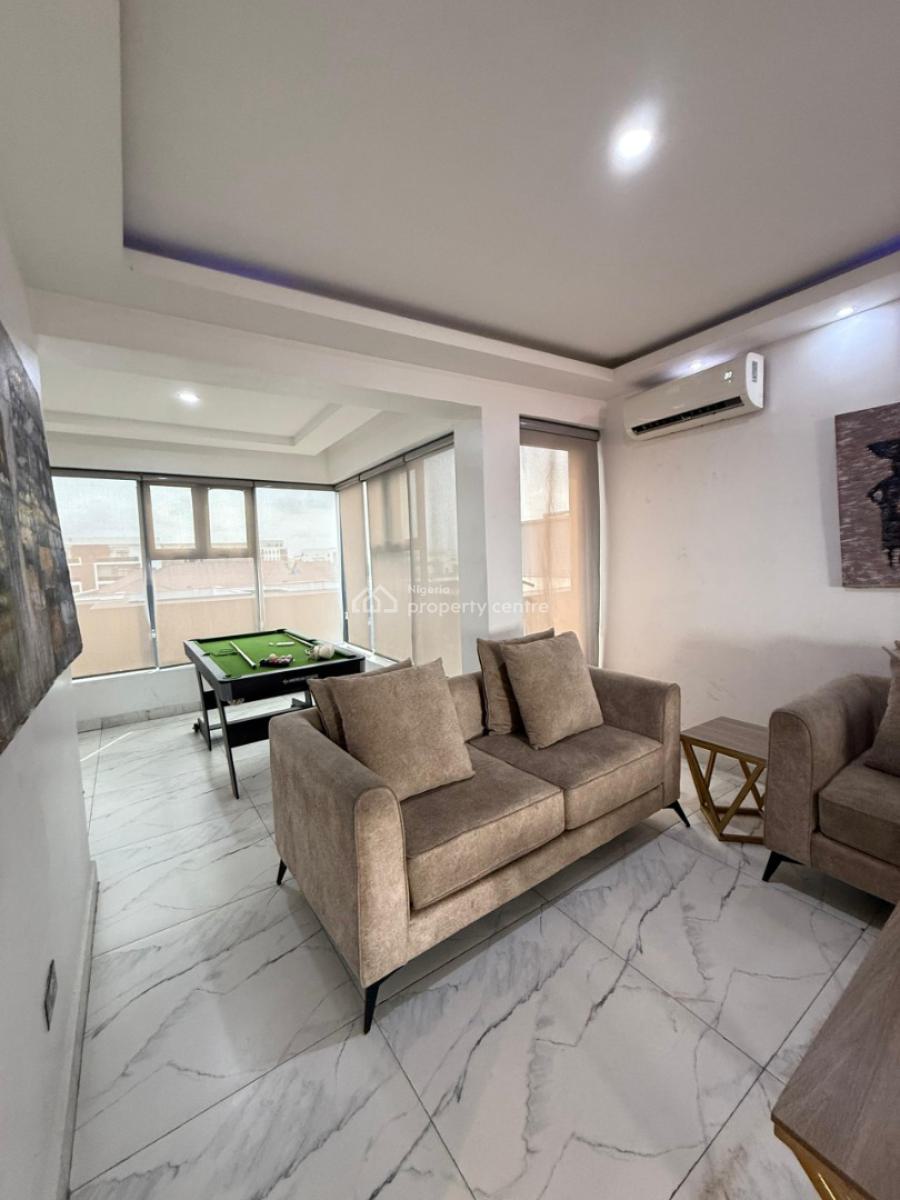 Lovely Two Bedrooms Penthouse with Snooker, Chisco, Ikate, Lekki, Lagos, Flat / Apartment Short Let