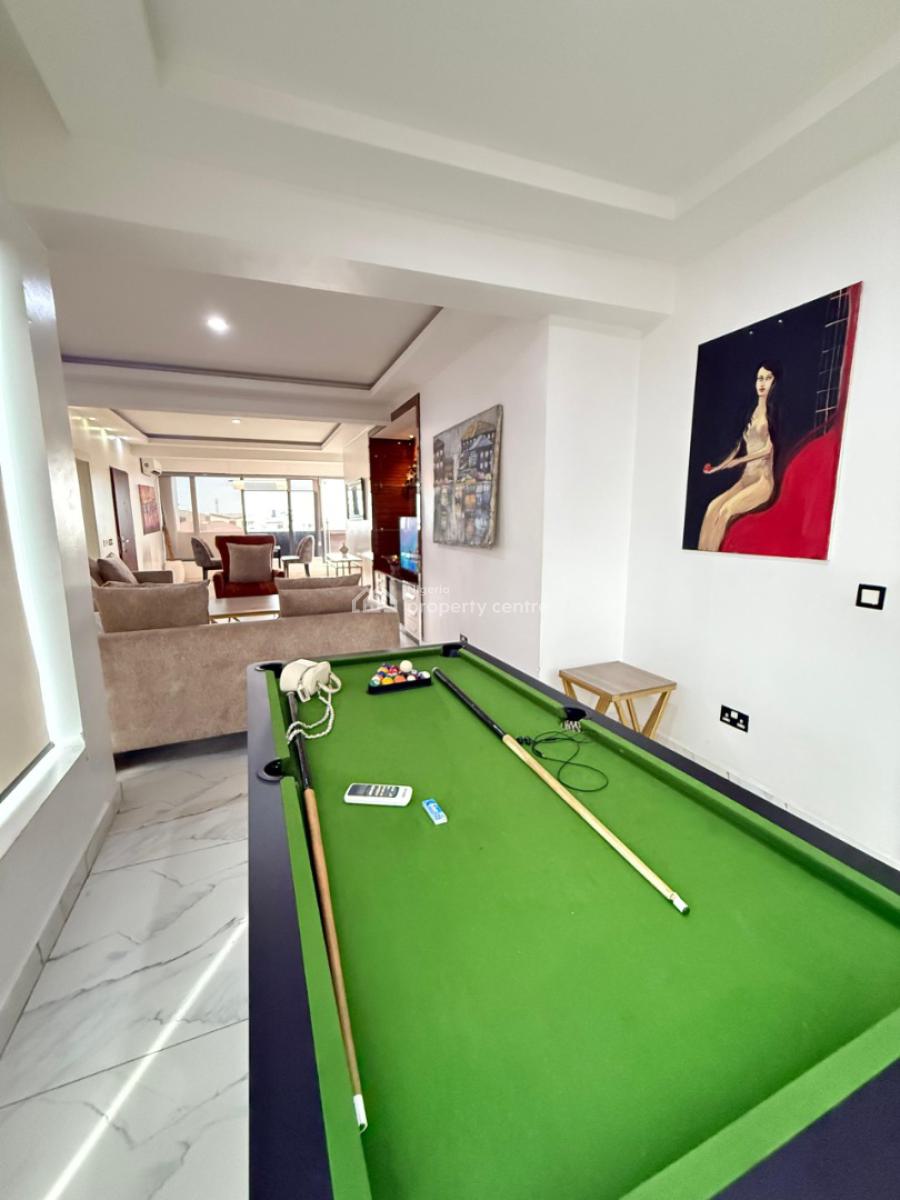 Lovely Two Bedrooms Penthouse with Snooker, Chisco, Ikate, Lekki, Lagos, Flat / Apartment Short Let