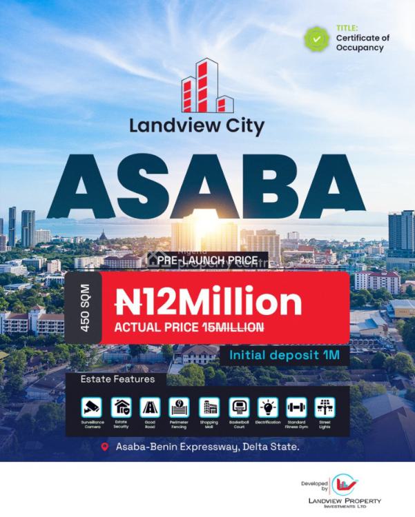 Lands with C of O, Asaba Benin Expressway, Asaba, Delta, Mixed-use Land for Sale