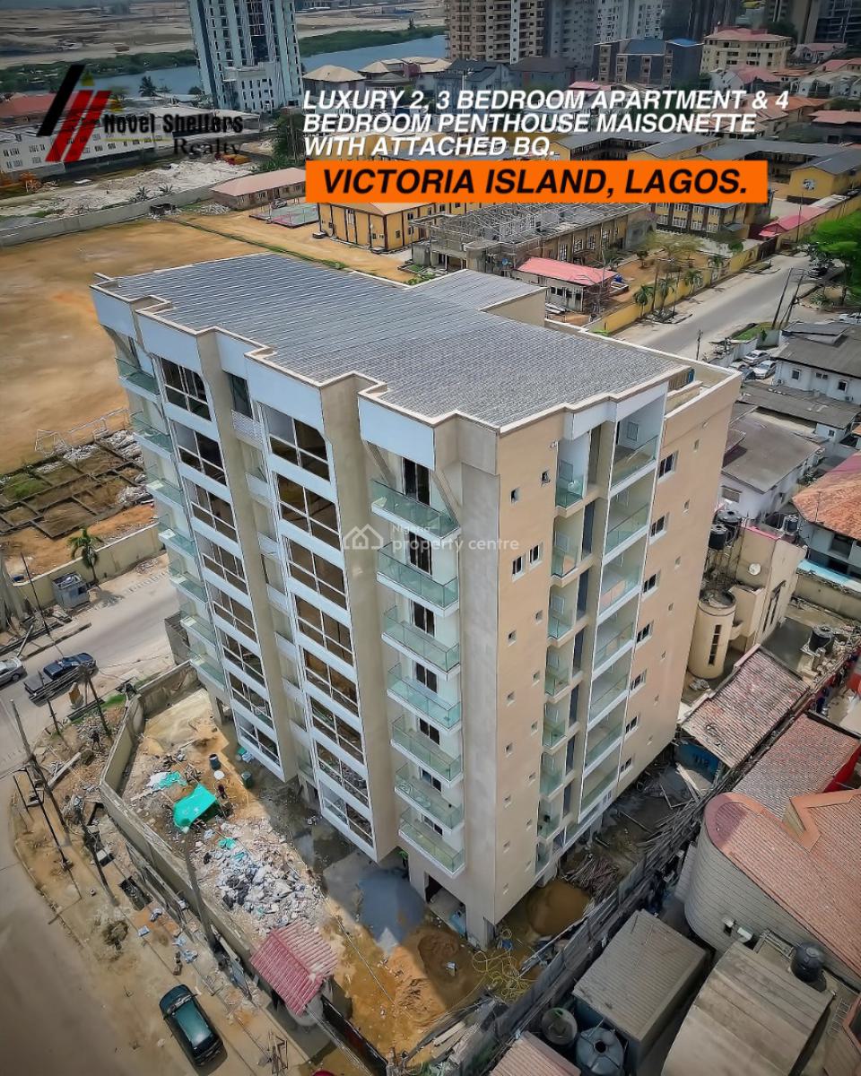 Luxury 3 Bedroom Apartment with Attached Bq., Victoria Island (vi), Lagos, Flat / Apartment for Sale