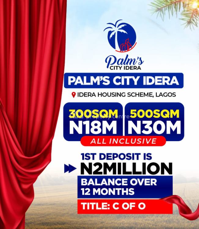 Buy and Build Property, Lagos State Idera Housing Scheme Before Eleko Palms Garden Estate, Ibeju Lekki, Lagos, Mixed-use Land for Sale