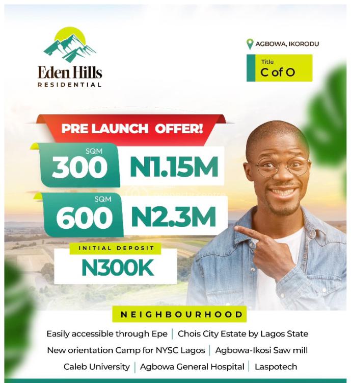 For Sale Promo! Land At Affordable Price, Eden Hills Estate, Close To