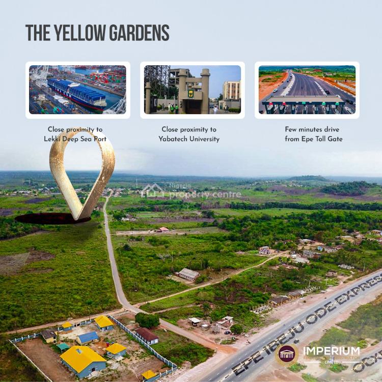Estate 500sqm Size, Yellow Gardens, Epe, Lagos, Mixed-use Land for Sale