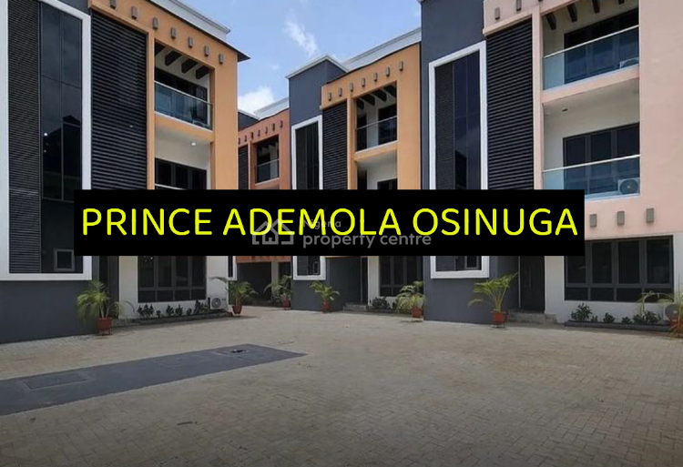 Luxury 4 Bedroom Terrace House + Bq, Banana Island, Ikoyi, Lagos, Terraced Duplex for Rent