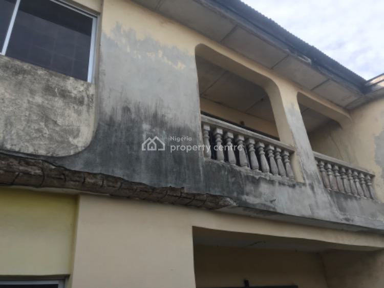 a Storey Building of 2 Units of 3 Bedroom Flat with Bq, 1 Olatunde Tinuola Street Baiyeku, Igbogbo, Ikorodu, Lagos, Block of Flats for Sale