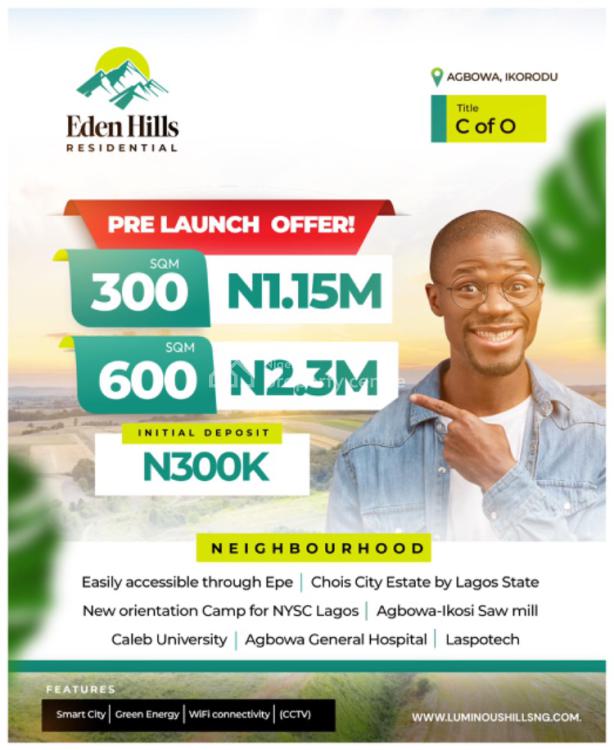 For Sale Eden Hills Residential, Next Door To Chois City By Lagos