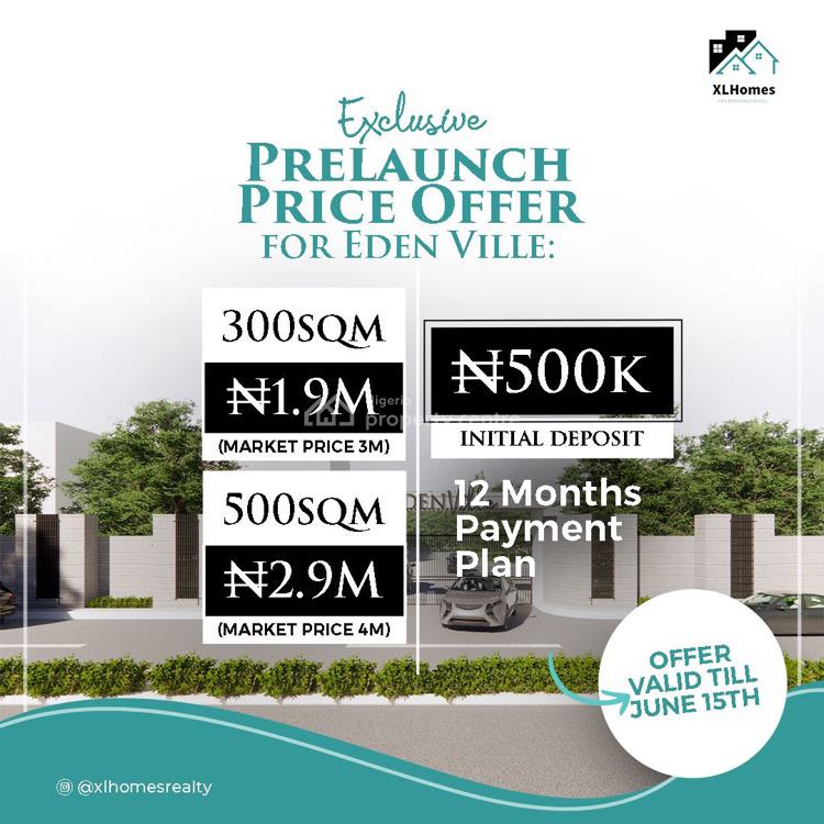 For Sale Estate Land, Eden Ville Estate Ketu Omu, Epe, Lagos Nigeria