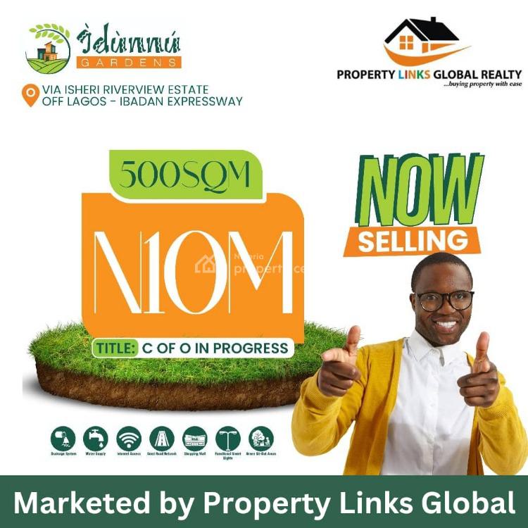 Very Affordable Land with C of O, Idunnu Garden Isheri Riverview Off Lagos Ibadan Express, Isheri, Lagos, Commercial Land for Sale