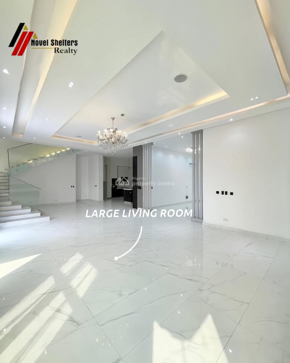 Luxury 6 Bedrooms Detached House with an Attached Bq, Osapa, Lekki, Lagos, Detached Duplex for Sale