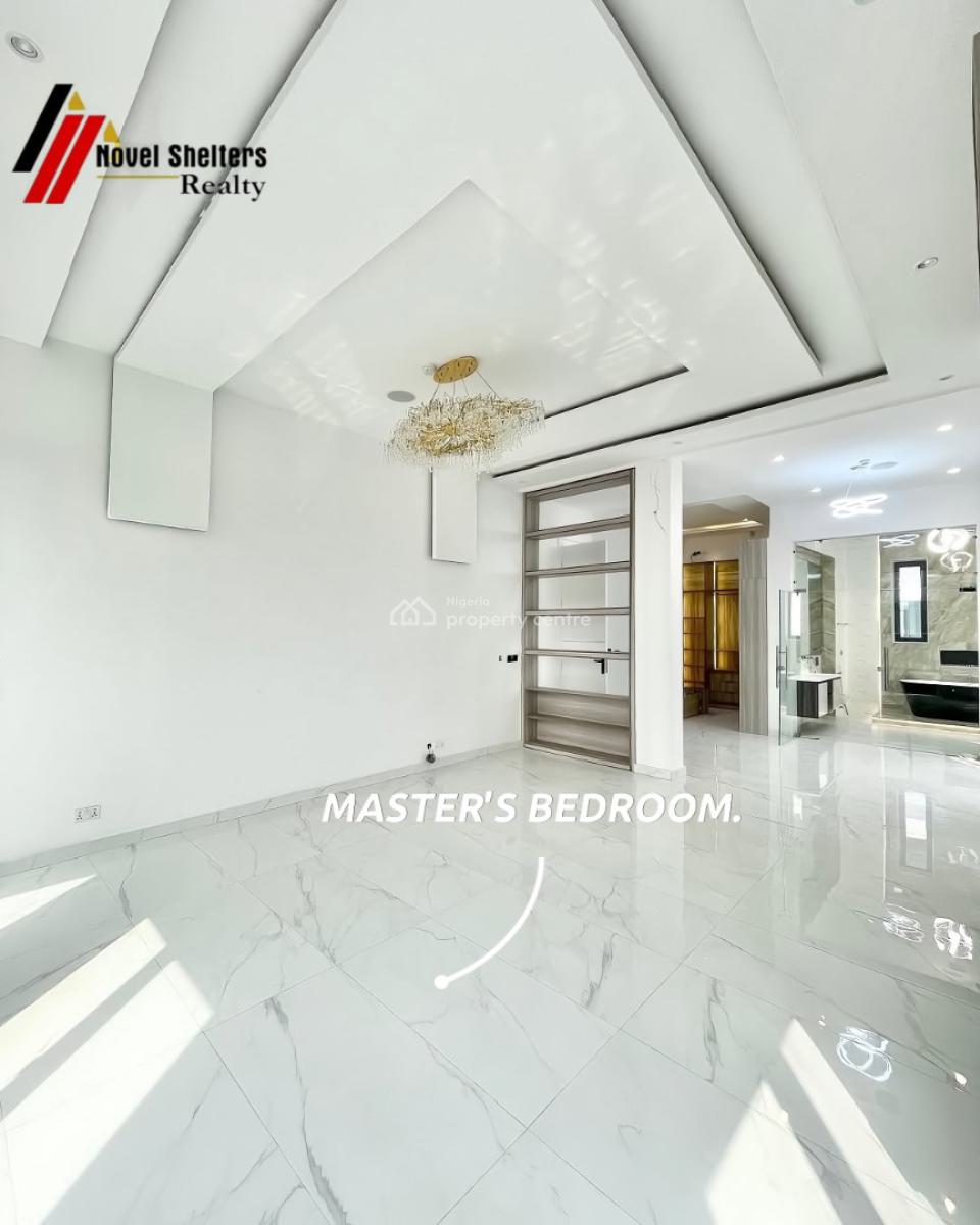 Luxury 6 Bedrooms Detached House with an Attached Bq, Osapa, Lekki, Lagos, Detached Duplex for Sale