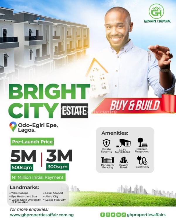 For Sale Affordable Free Hold Land In A Prime Estate, Bright City