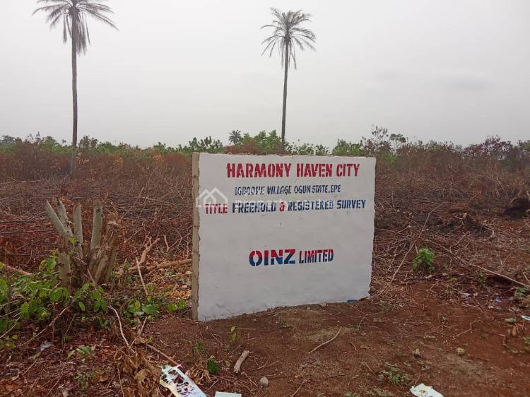 For Sale Affordable Land In A Good Location, Harmony Haven City Igboye