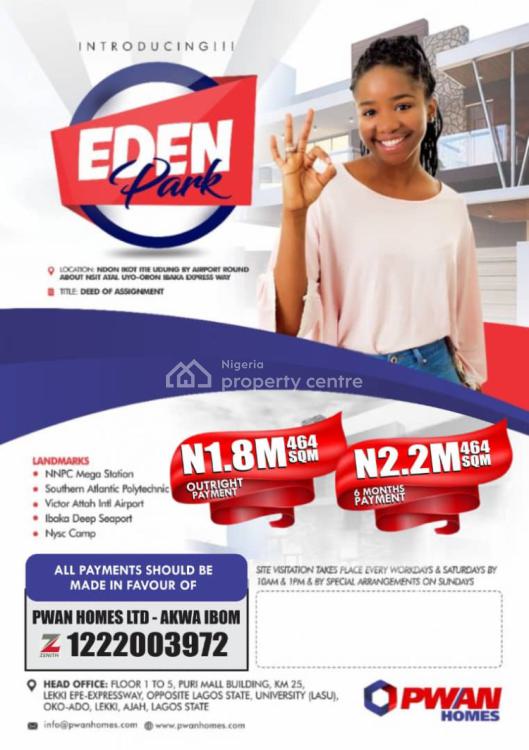 For Sale Land, Eden Park, Ndon Ikot Itie, Uyo, Akwa Ibom Nigeria