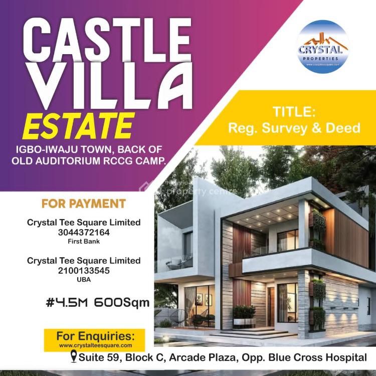 For Sale Affordable Plots Of Land, Castle Villa Estate, Igbo Iwaju
