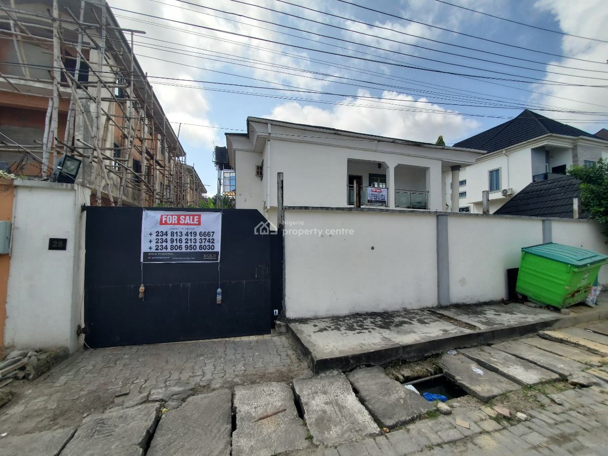 Five Bedrooms Fully Detached House, Cornelius Odinour Street, Off Hammed Kasumu, Chevron Estate, Lekki, Lagos, Detached Duplex for Sale