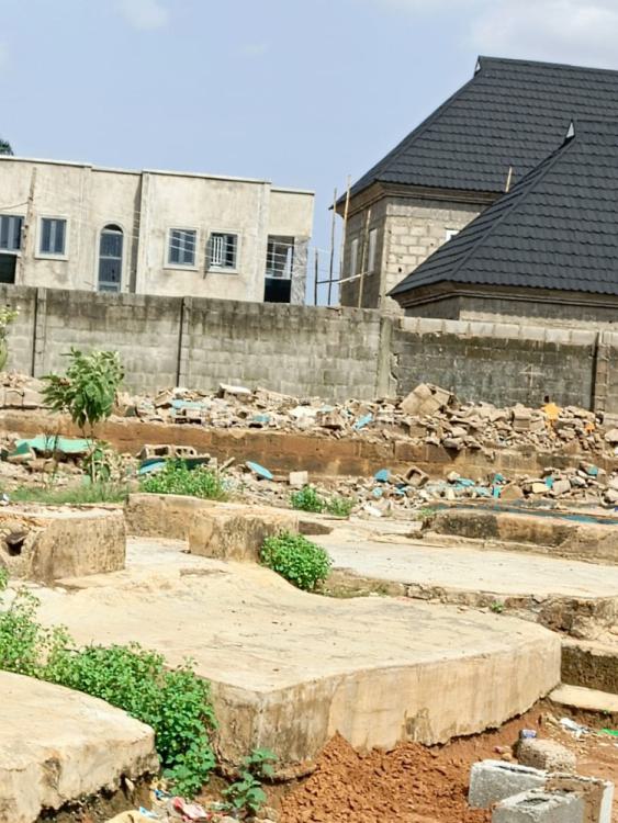 For Sale A Half Plot Of Land Situated In Fast Growing Environment., U