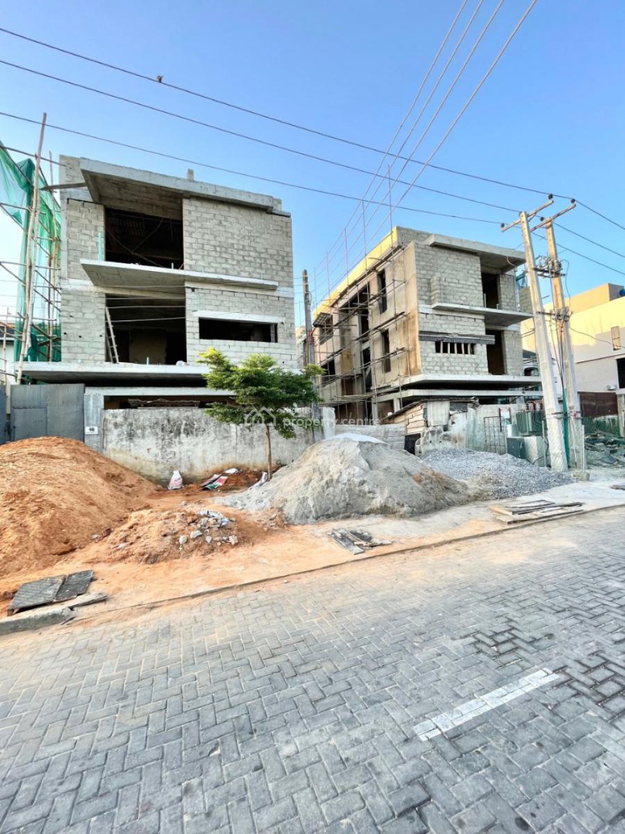 5 Bedrooms Fully Detached Duplex with a Pool & Study, U3 Estate, Lekki Phase 1, Lekki, Lagos, Detached Duplex for Sale