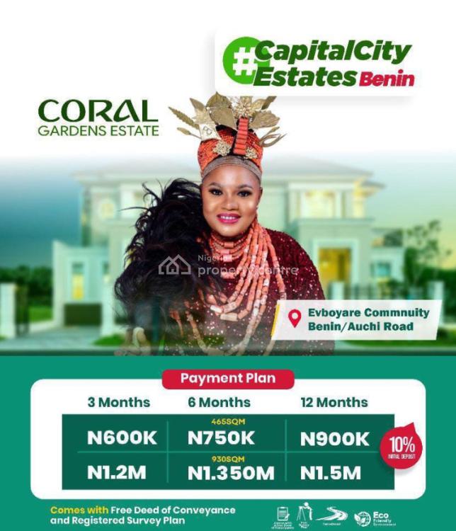 Land, Auchi Road, Benin, Oredo, Edo, Residential Land for Sale