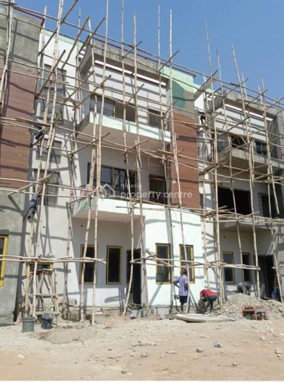 5 Bedrooms Terraced Duplex with 2 Sitting Rooms and Bq, Bella View Estate Phase 4 Axis, Very Close to Fct Minister House, Life Camp, Abuja, Terraced Duplex for Sale