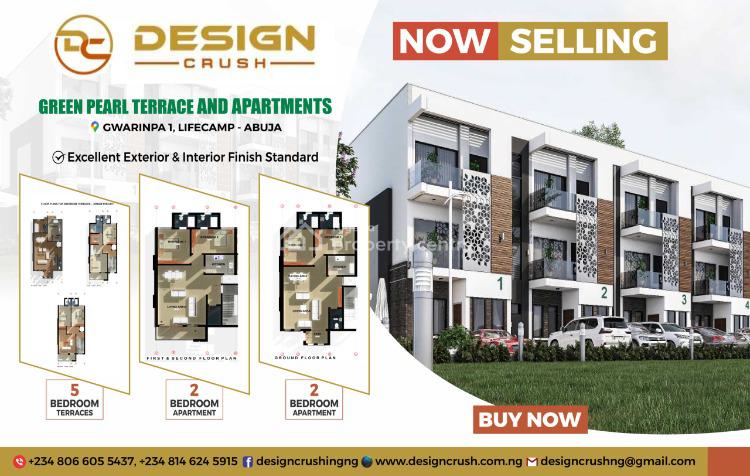 5 Bedrooms Terraced Duplex with 2 Sitting Rooms and Bq, Bella View Estate Phase 4 Axis, Very Close to Fct Minister House, Life Camp, Abuja, Terraced Duplex for Sale