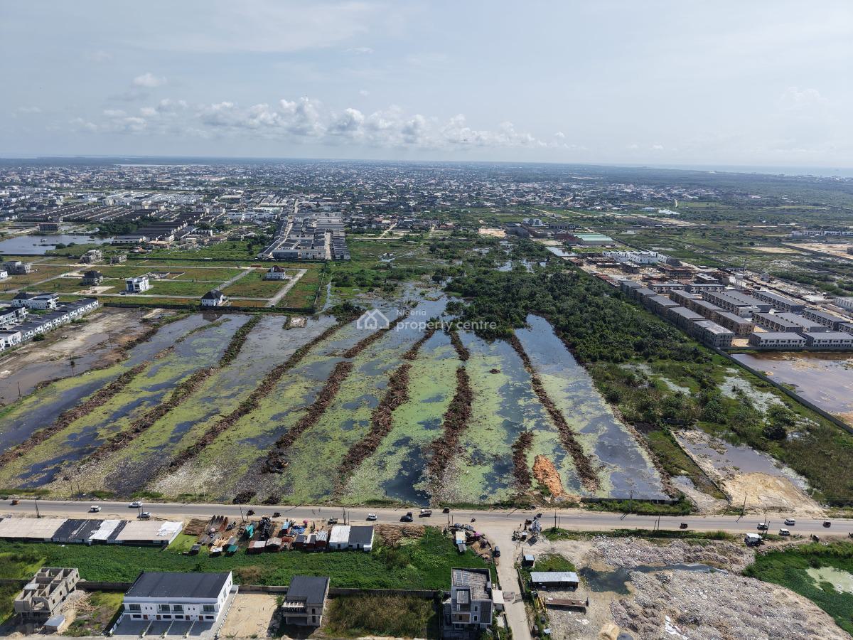 Serviced Plots of Land, Brompton City, Ogombo Road, Lekki Phase 2, Lekki, Lagos, Residential Land for Sale