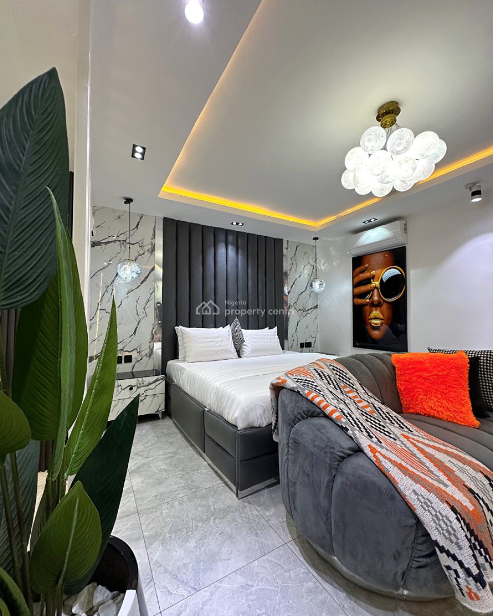 Brand New Very Big Studio Apartment with a Bar and Large Dining Space, Admiralty Road, Lekki Phase 1, Lekki, Lagos, Mini Flat (room and Parlour) Short Let