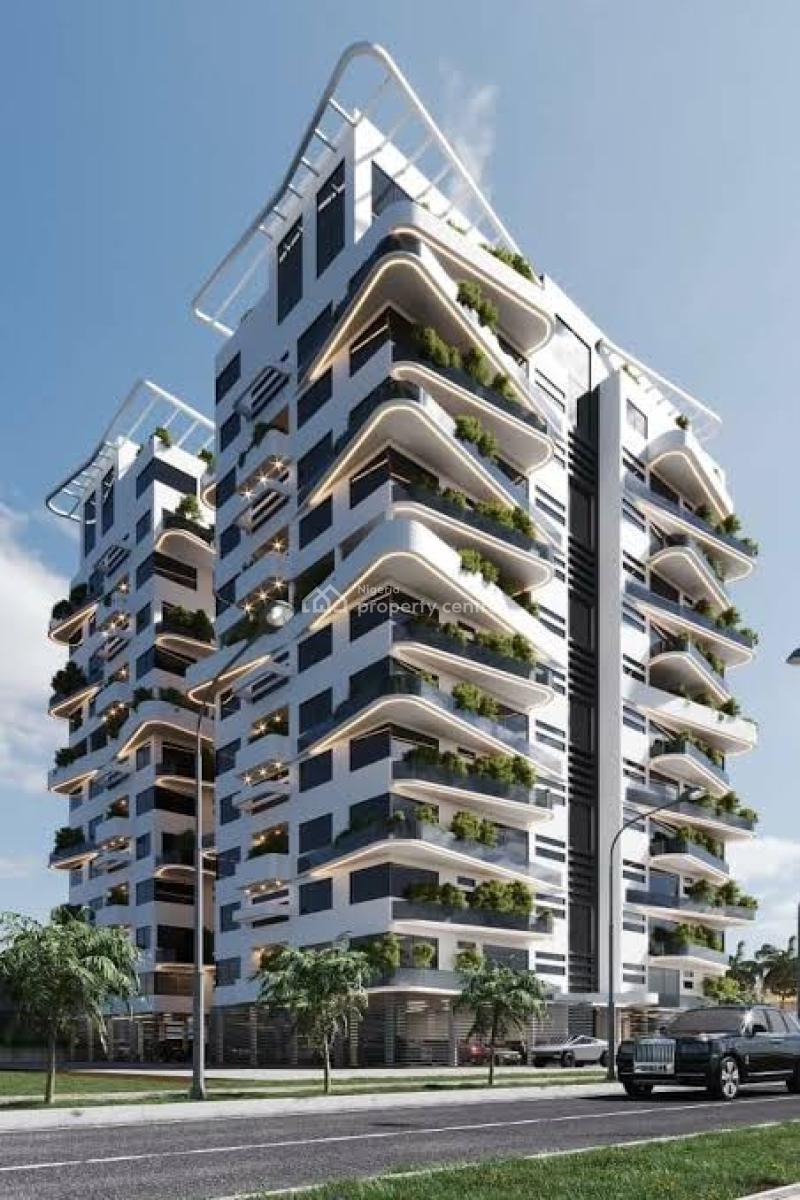 Luxury 4 Bedrooms Penthouse + Bq, Swimming Pool, Gym, Elevator, Banana Island, Ikoyi, Lagos, Flat / Apartment for Sale