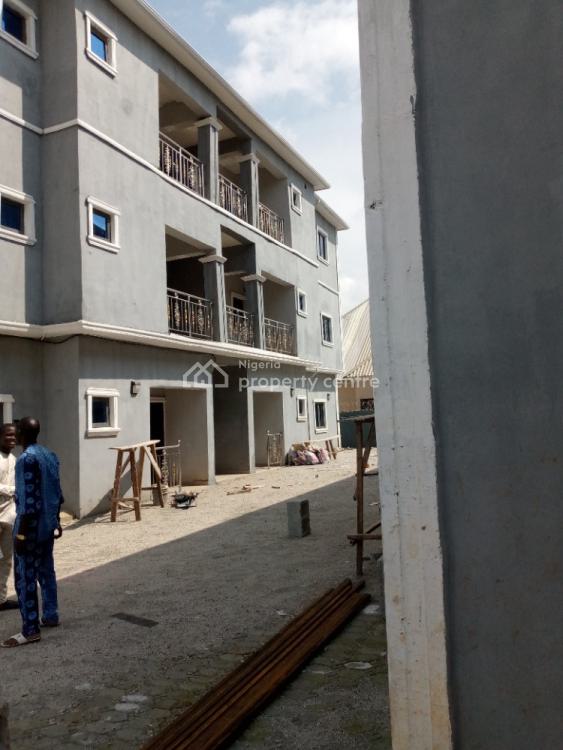 Standard Newly Built 2 Bedroom Flat, Efobic Plaza Arab Road, Kubwa, Abuja, Flat / Apartment for Rent