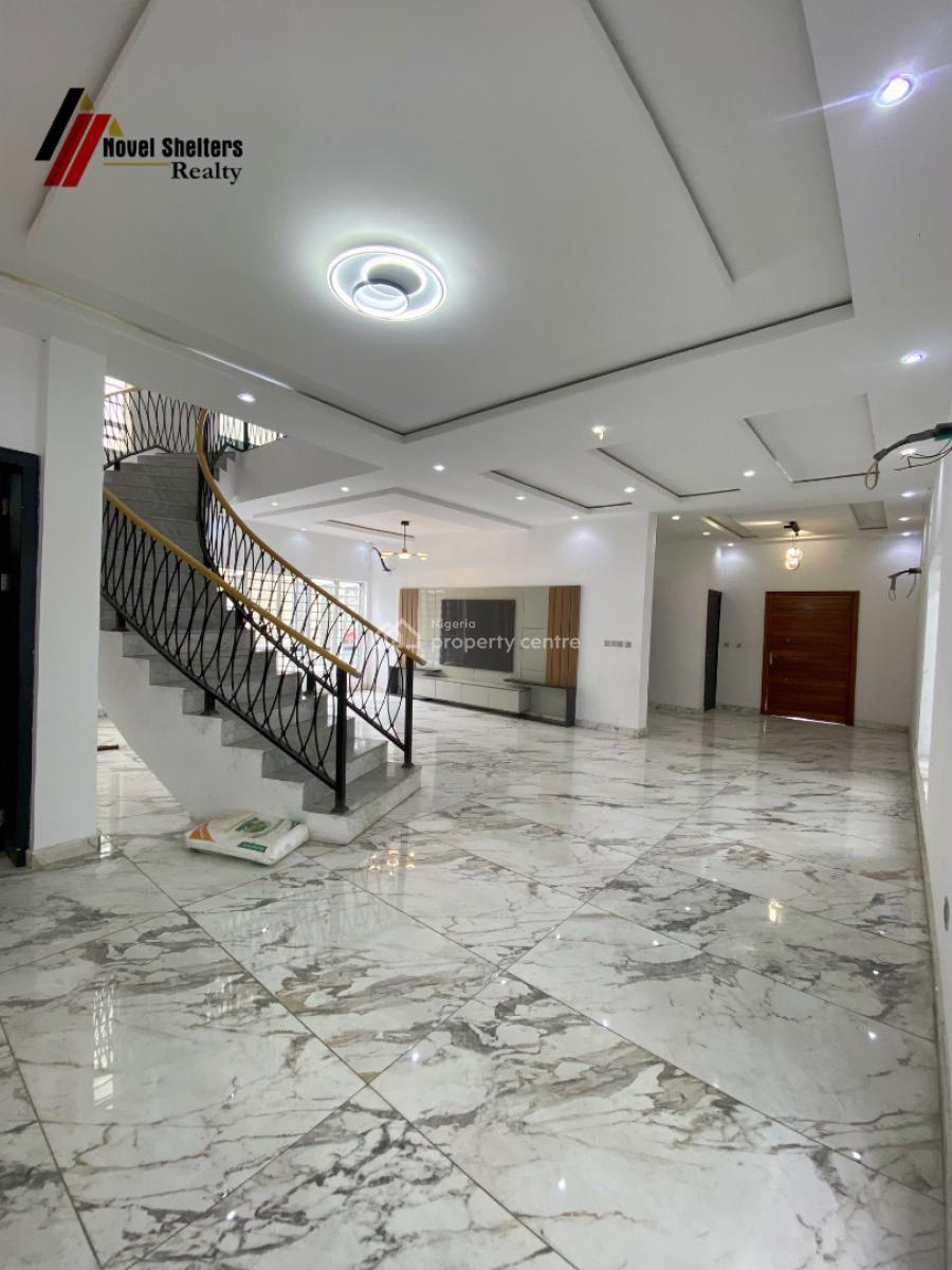 5 Bedroom Detached House with En-suite Bq, Chevron, Lekki, Lagos, Detached Duplex for Sale