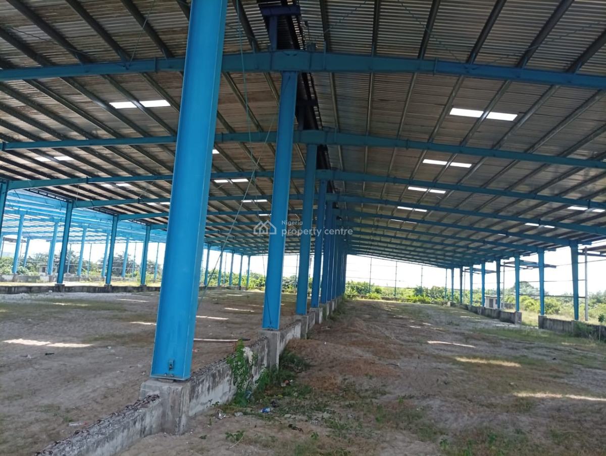 2 Bay Warehouse of 9,240sqm with Admin Buildings, By Dangote Refinery, Ibeju Lekki, Lagos, Warehouse for Rent