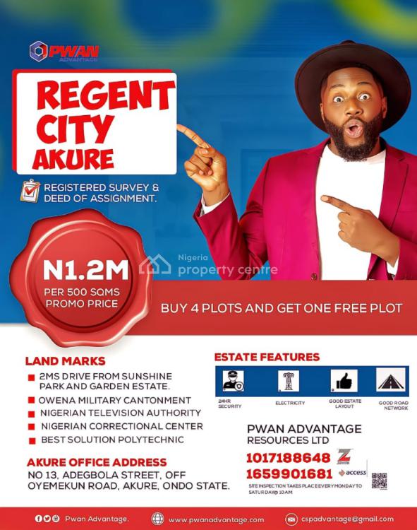 Invest, Regent City  Owena Military Cantonment., Akure, Ondo, Mixed-use Land for Sale