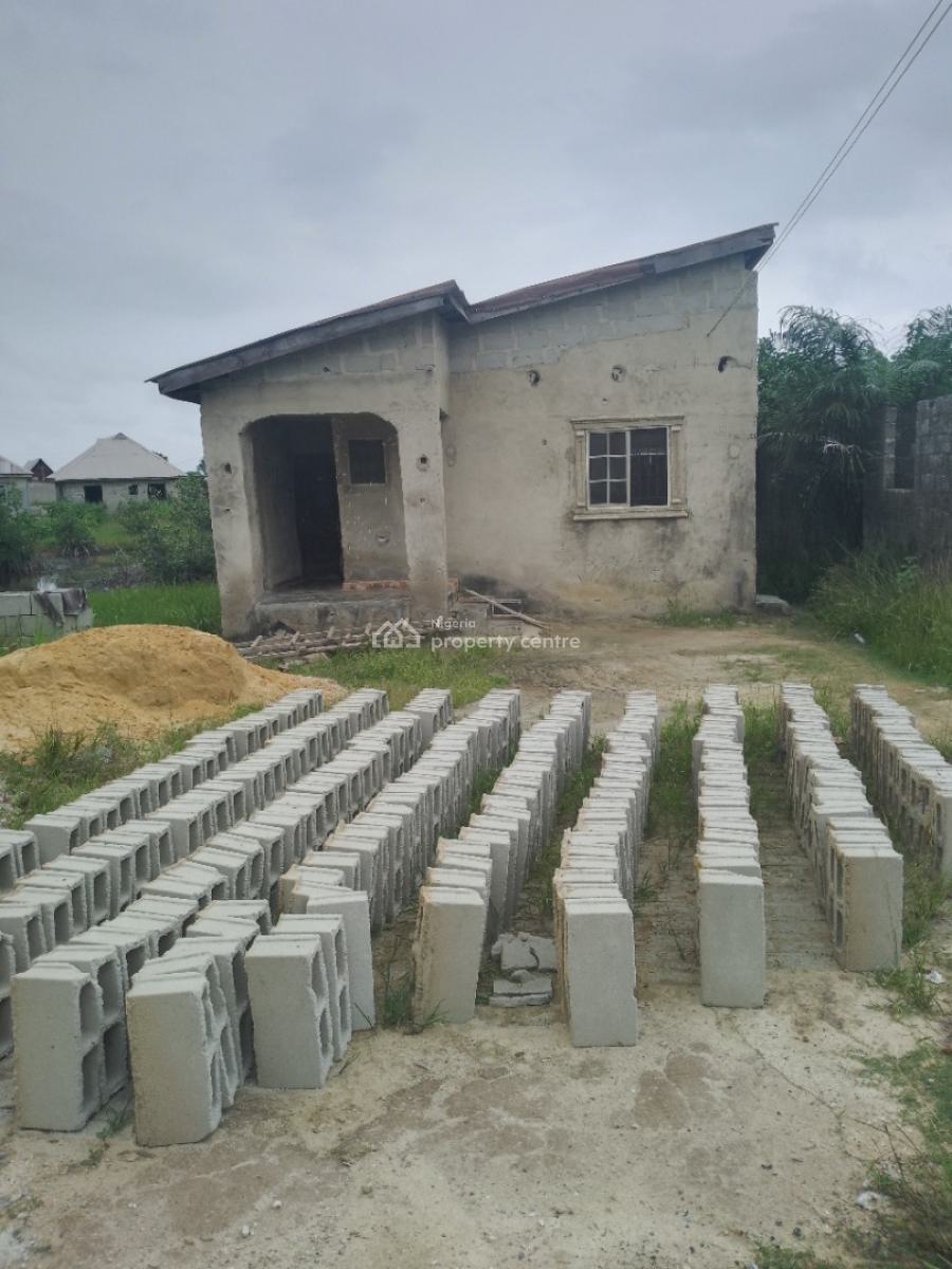 3 Bedroom Bungalow, Oreta, Igbogbo, Ikorodu, Lagos, Detached Bungalow for Sale