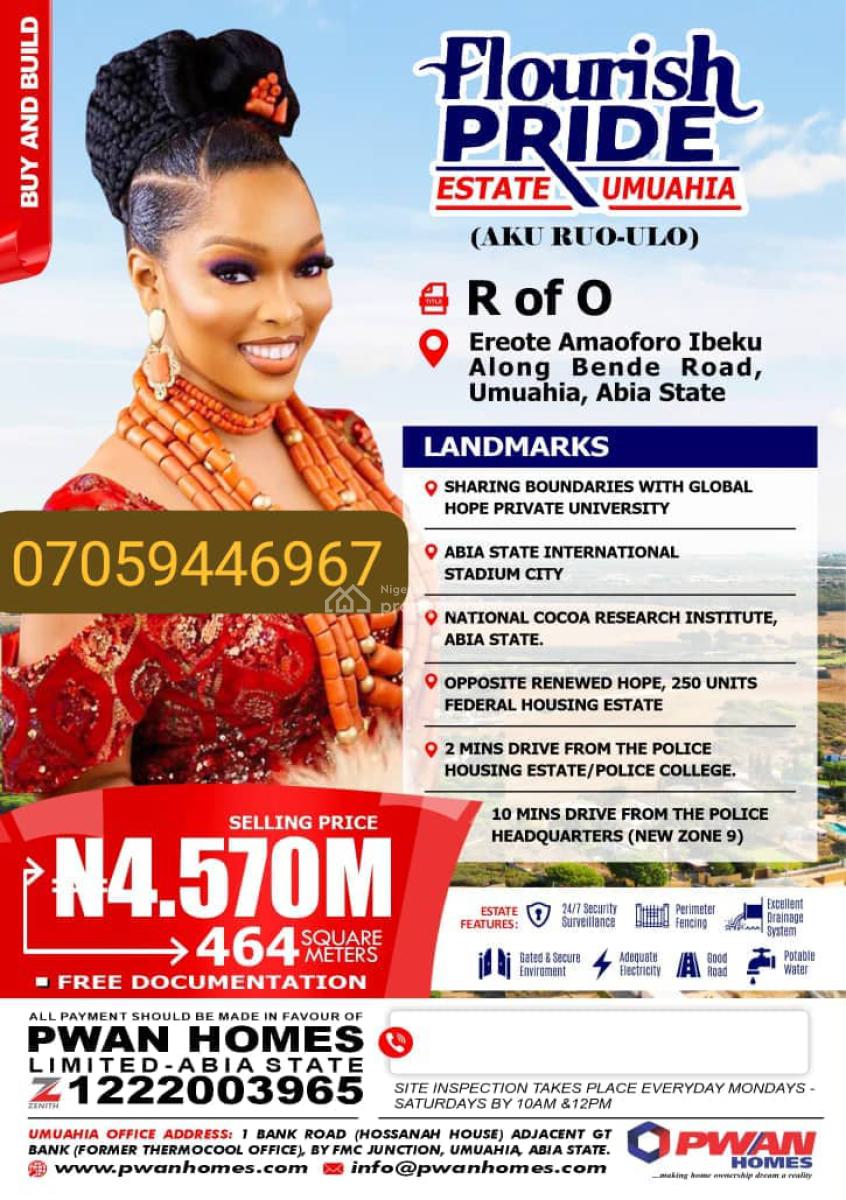 Plots of Affordable Land, Ereto, Along Bende Road,, Umuahia, Abia, Mixed-use Land for Sale