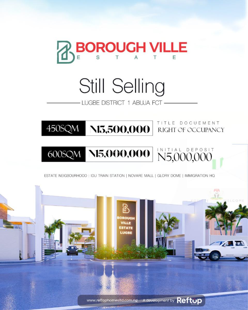 Govt. Approved Buy & Build Estate Land, Strategically Located, Lugbe District, Abuja, Mixed-use Land for Sale