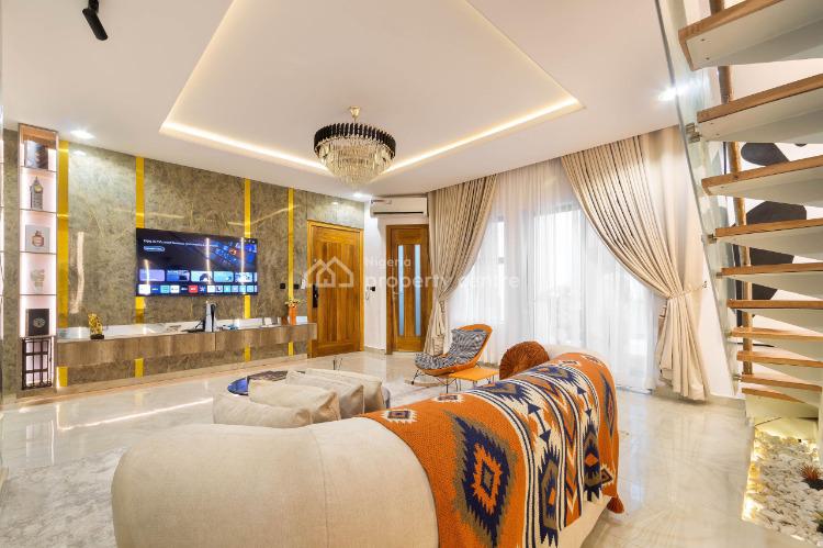 Newly Built 2 Bedrooms Maisonette Apartment with Great Amenities, Off Freedom Way, Lekki Phase 1, Lekki, Lagos, Flat / Apartment Short Let