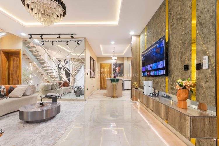 Newly Built 2 Bedrooms Maisonette Apartment with Great Amenities, Off Freedom Way, Lekki Phase 1, Lekki, Lagos, Flat / Apartment Short Let