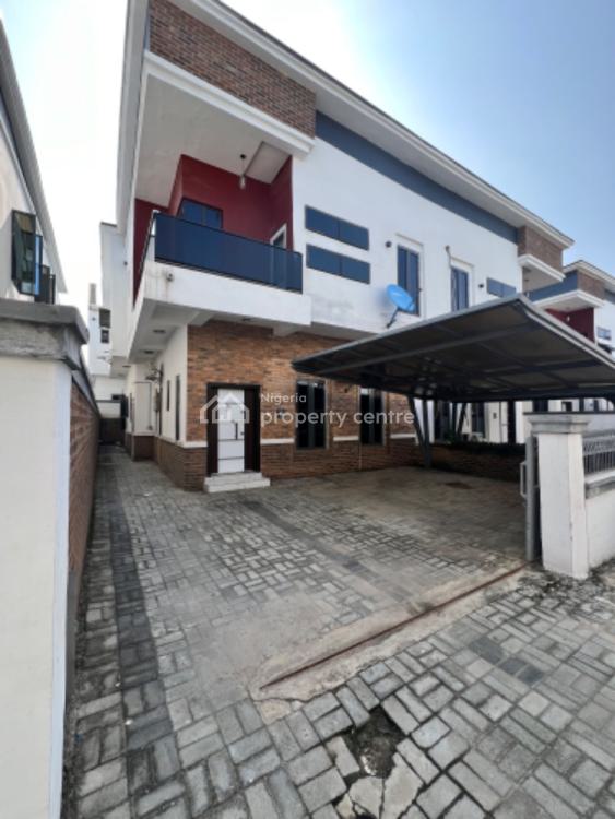 Exquisitely Built Fully Serviced 4 Bedroom Duplex with New Acs and Bq, Spring Garden Estate, Orchid Road Before Orchid Enyo Filling Station, Lekki, Lagos, Semi-detached Duplex for Rent
