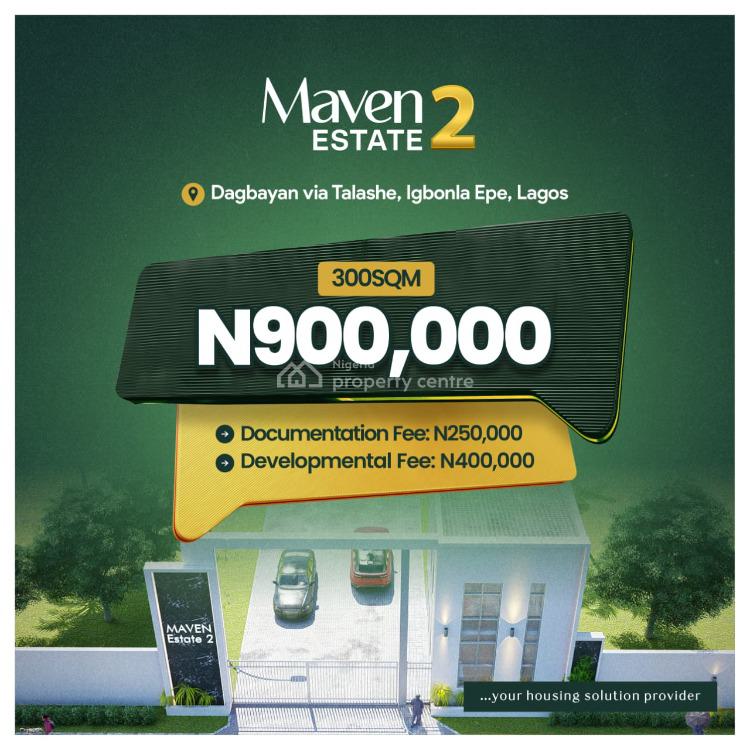 Affordable Plots of 100% Dryland, Maven Estate Phase 2, Epe, Lagos, Mixed-use Land for Sale