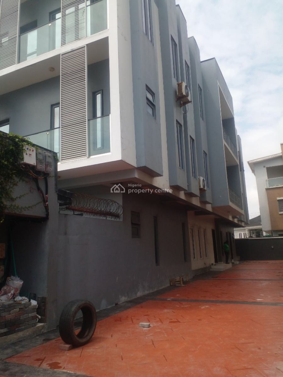 4 Bedroom Terrace Duplex with a Bq, It Is a Self Serviced Apartment, Close to Salem, Ilasan, Lekki, Lagos, Terraced Duplex for Rent