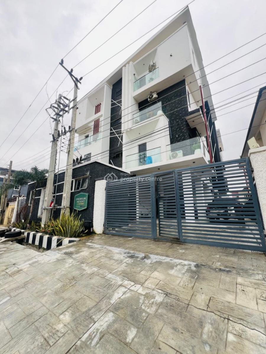 2 Bedroom Serviced Apartment with Spacious Living Room, Salem, Ilasan, Lekki, Lagos, Block of Flats for Sale