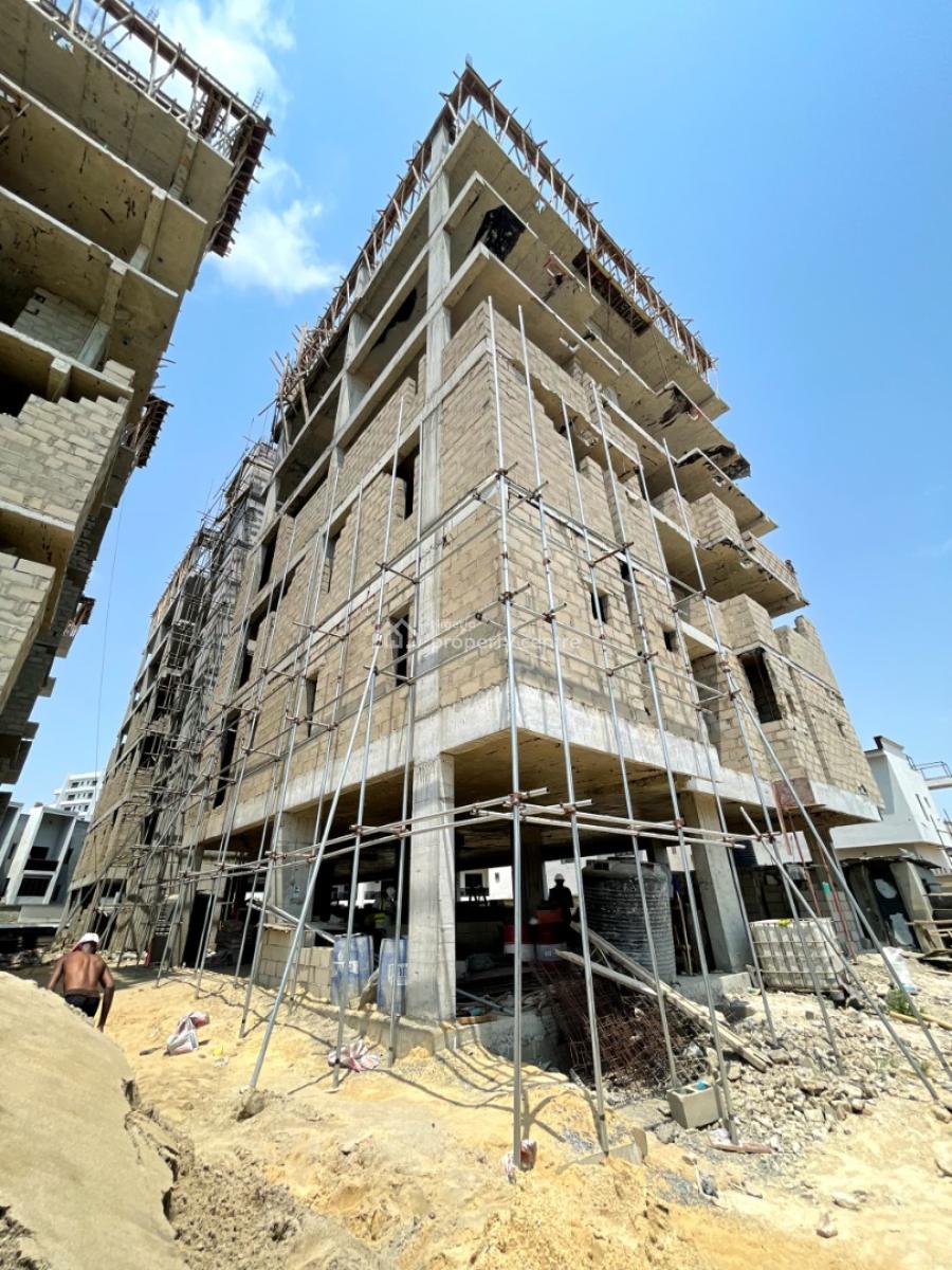 Luxury 2 Bedroom Apartments with Nice Facilities Under Construction, The Cello 3 - By Freedom Way, Lekki Phase 1, Lekki, Lagos, Flat / Apartment for Sale
