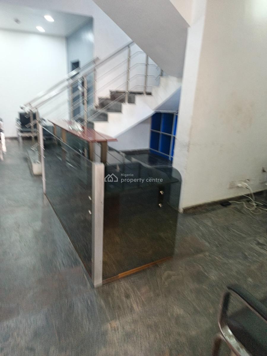 200sqm Open Plan Office Space Ground Floor Commercial Road, Obanikoro, Ilupeju, Lagos, Office Space for Rent