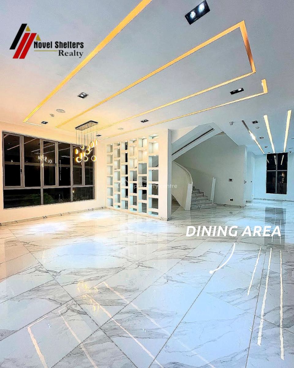 Brand New 5 Bedroom Detached House  with Attached Bq, Osapa, Lekki, Lagos, Detached Duplex for Sale