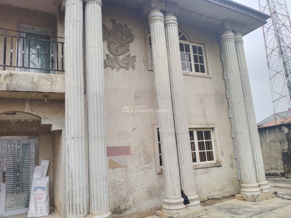 Twin 4 Bedroom Duplex with Bq, Sholebo Off Ebute Road, Ikorodu, Lagos, Semi-detached Duplex for Sale