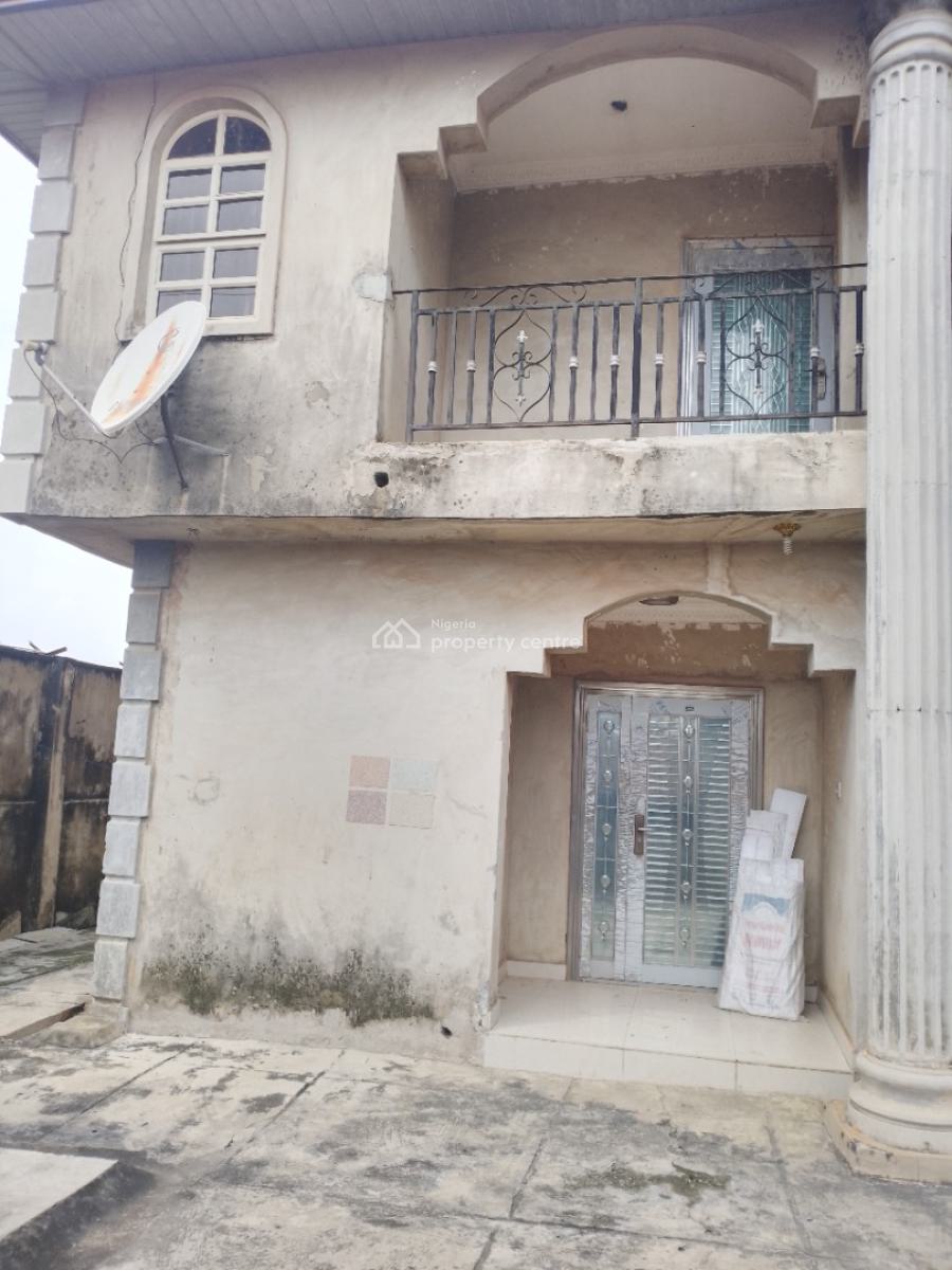 Twin 4 Bedroom Duplex with Bq, Sholebo Off Ebute Road, Ikorodu, Lagos, Semi-detached Duplex for Sale