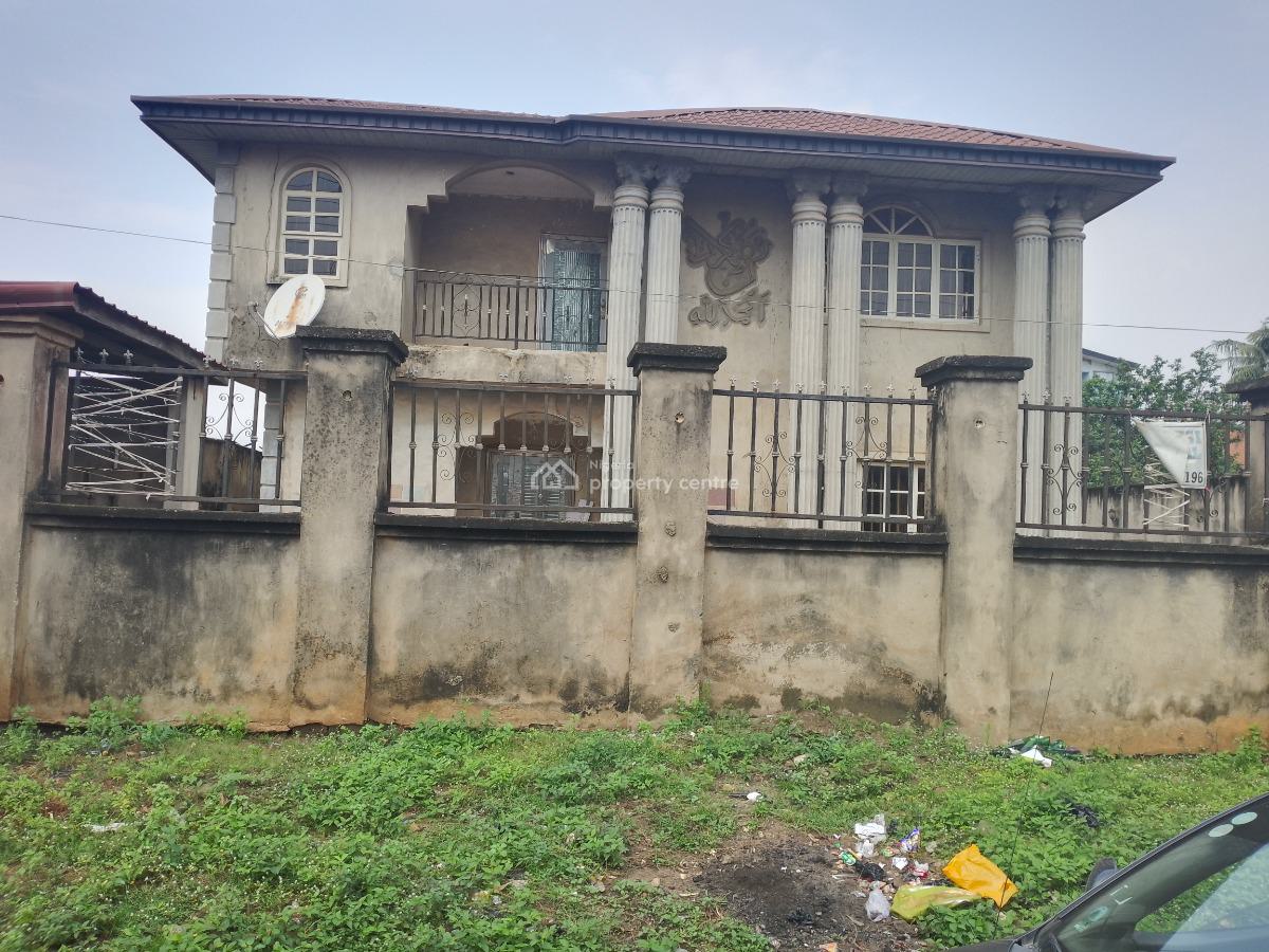 Twin 4 Bedroom Duplex with Bq, Sholebo Off Ebute Road, Ikorodu, Lagos, Semi-detached Duplex for Sale